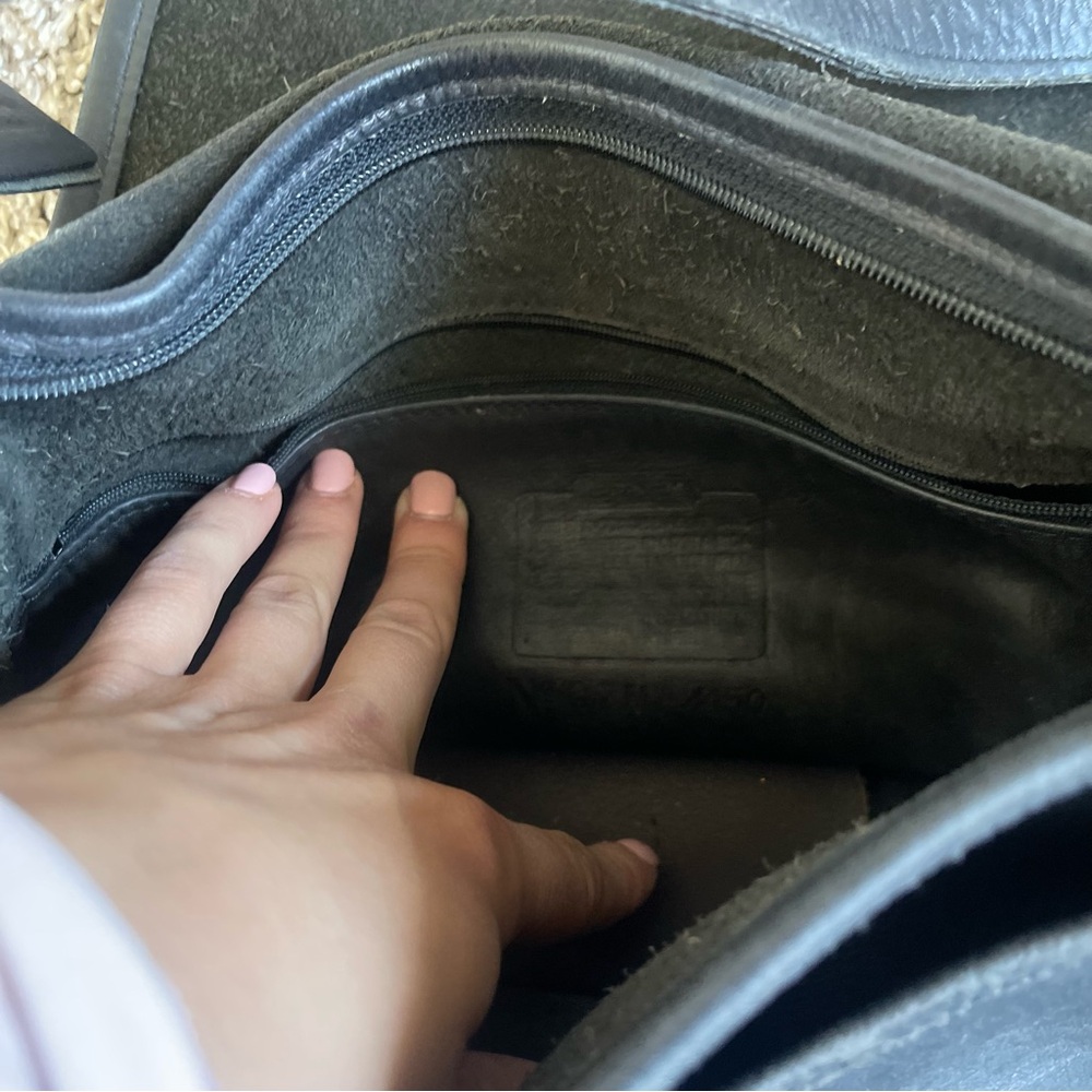 Vintage Coach Legacy‎ Leather Flap Bag - Picture 8 of 10